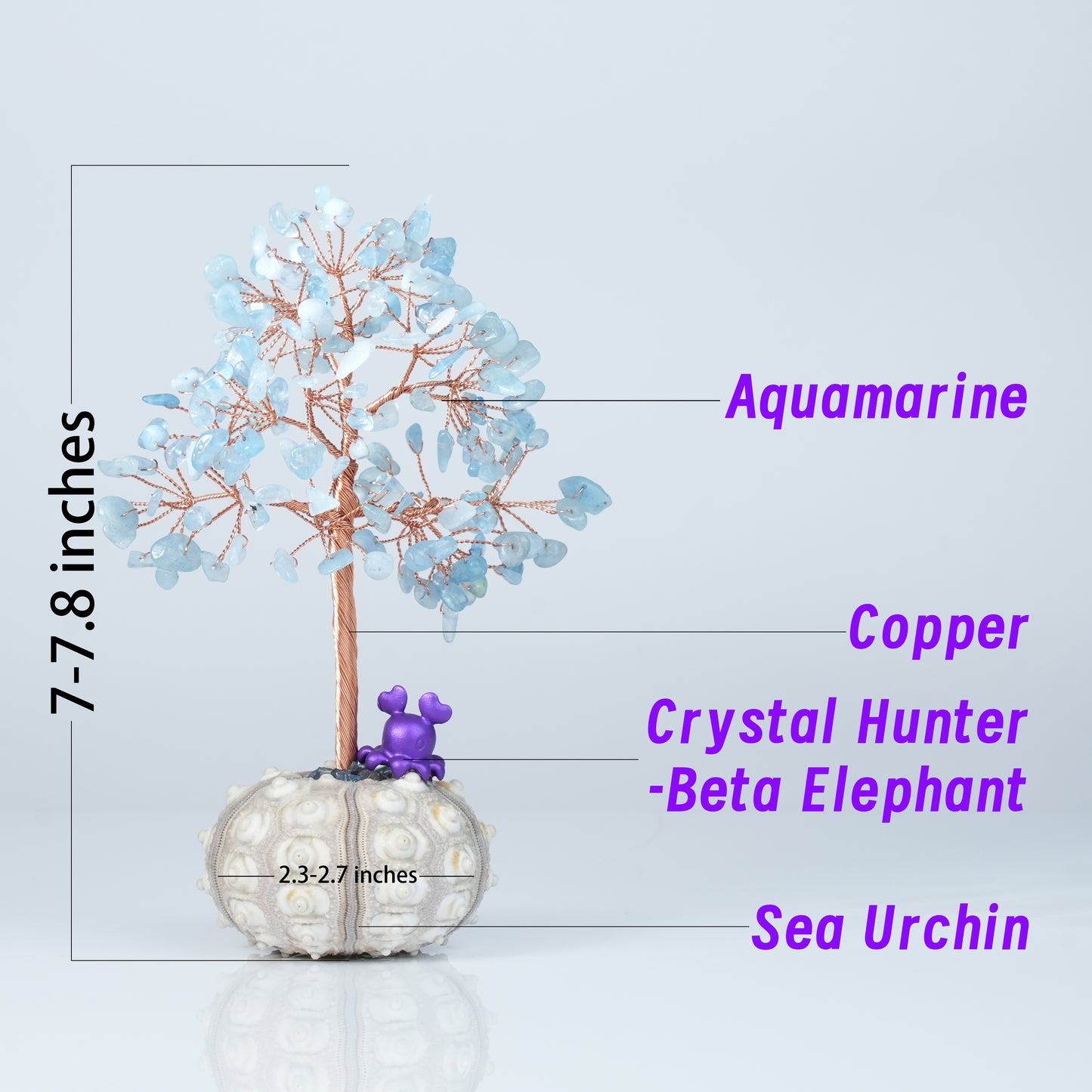 Natural Crystal Tree / Tree of Life – Energy | Luck | Courage | Spirituality | Abundance