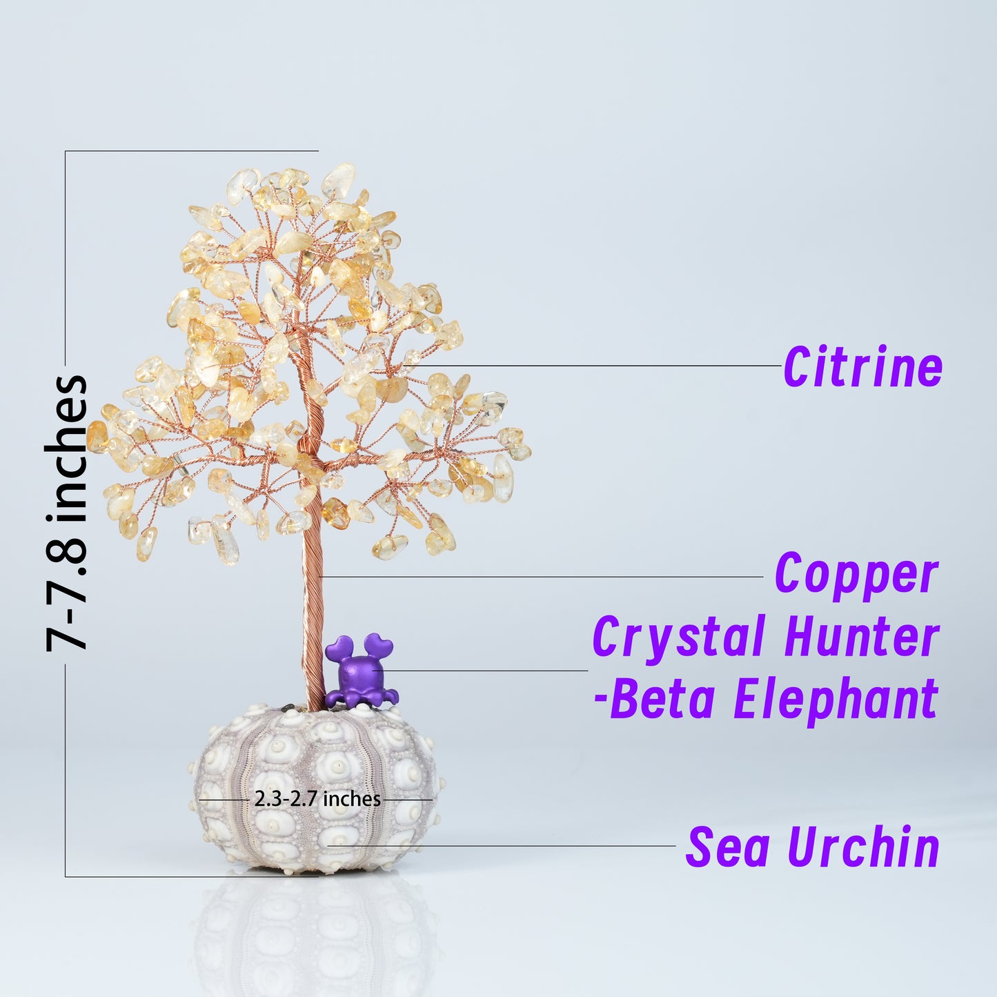 Natural Crystal Tree / Tree of Life – Energy | Luck | Courage | Spirituality | Abundance