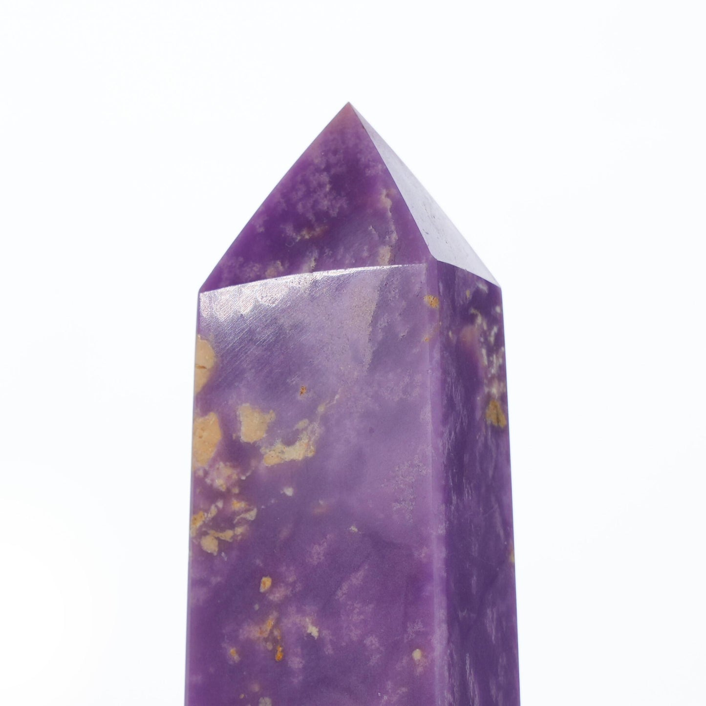 Lepidolite Pillar Mount Sumeru-Crystal Garden| Amethyst Sphere | Home Decor/Gift | Purple Planet Crystal Art | Wedding & Housewarming Gift